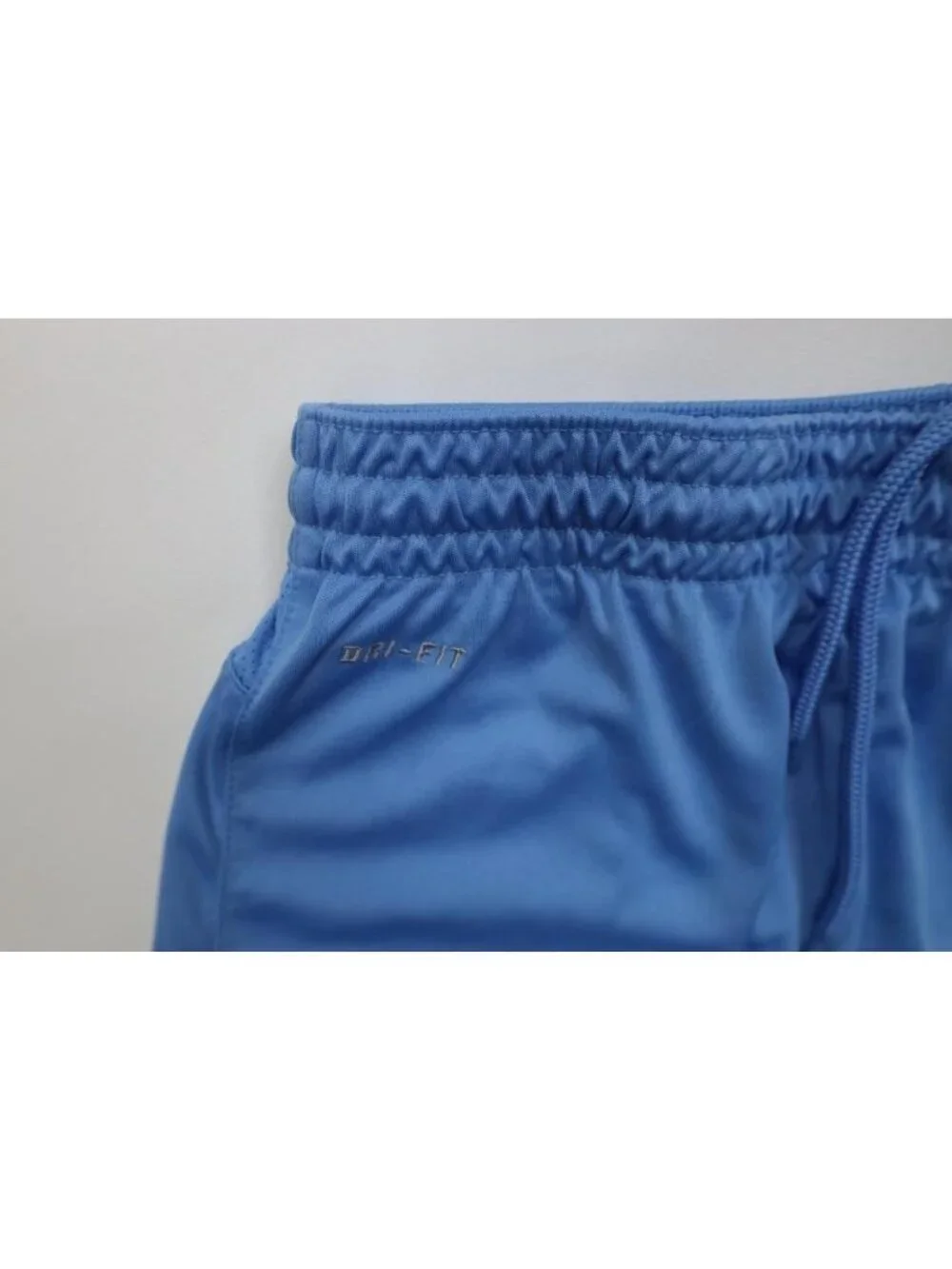 Vintage Y2K Nike Mens Medium Above Knee Running Jogging Soccer Shorts Light Blue